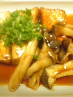 厚揚げとエリンギの照り焼き!-レシピのメイン写真