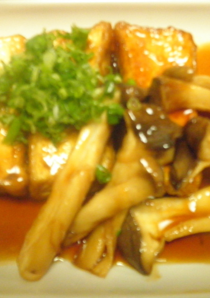 厚揚げとエリンギの照り焼き！-レシピのメイン写真