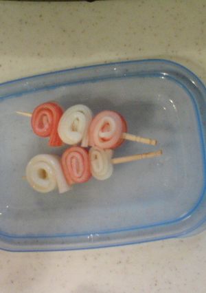 くるくるかにかま（お弁当用）-レシピのメイン写真