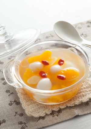 みかんとしょうがのお汁粉風-レシピのメイン写真