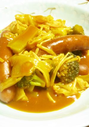 野菜ジュースde旨味たっぷりカレー煮込み-レシピのメイン写真