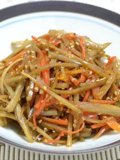 きんぴらごぼう-レシピのメイン写真
