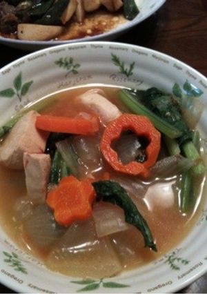 野菜チキンスープ-レシピのメイン写真