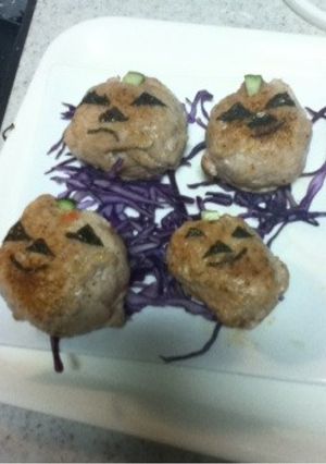 ハロウィンに。中はオレンジ！人参の肉巻き-レシピのメイン写真