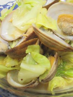 あさりとキャベツのバター炒め-レシピのメイン写真