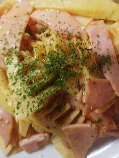 ☆簡単おつまみ☆たけのことハム炒め-レシピのメイン写真