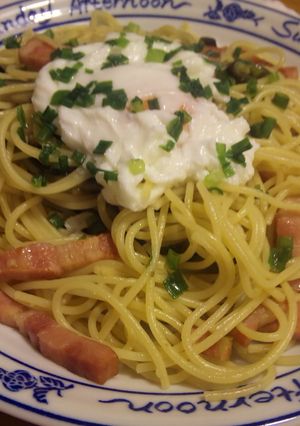 なすとベーコンのエッグ～♪和風パスタ-レシピのメイン写真
