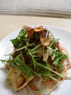 鰹のたたきと豆腐ステーキのコラボ★☆-レシピのメイン写真
