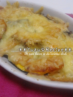かぼちゃとナスのチーズ焼き**-レシピのメイン写真