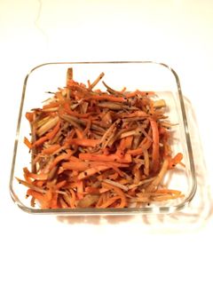きんぴらにんじんごぼう★-レシピのメイン写真