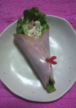お弁当に手巻きサラダ☆-レシピのメイン写真