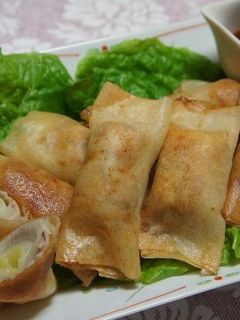パリっと♪白葱豚肉巻き☆春巻き-レシピのメイン写真