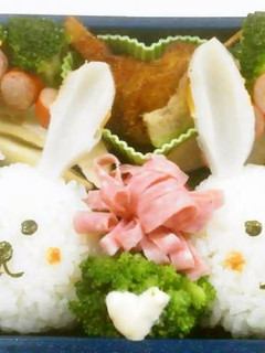 うさちゃん弁当-レシピのメイン写真