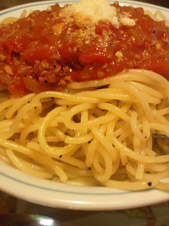 簡単ミートソースパスタ 喫茶店風味-レシピのメイン写真