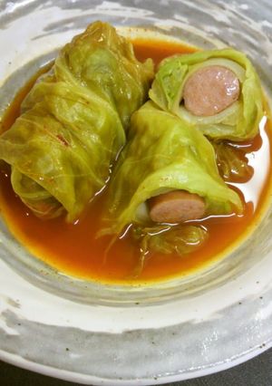 すぐ出来!充実野菜でロールウインナー-レシピのメイン写真