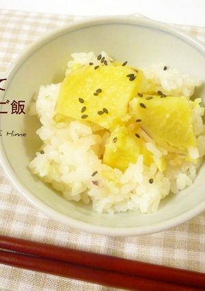 採れたてっ～さつまいもご飯-レシピのメイン写真