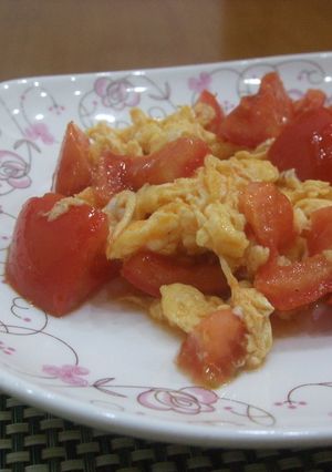 トマトと玉子の炒め物-レシピのメイン写真