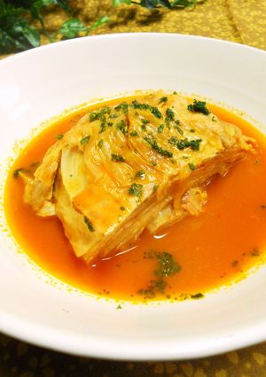 1日分の野菜で豚バラとキャベツの重ね煮-レシピのメイン写真