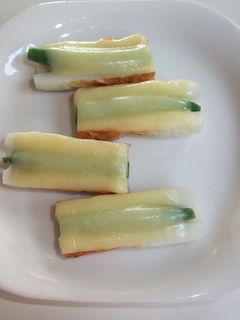 ちくわといんげんのチーズ焼き-レシピのメイン写真
