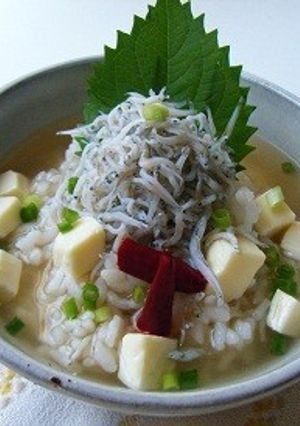 しらすとチーズの中華茶漬け-レシピのメイン写真