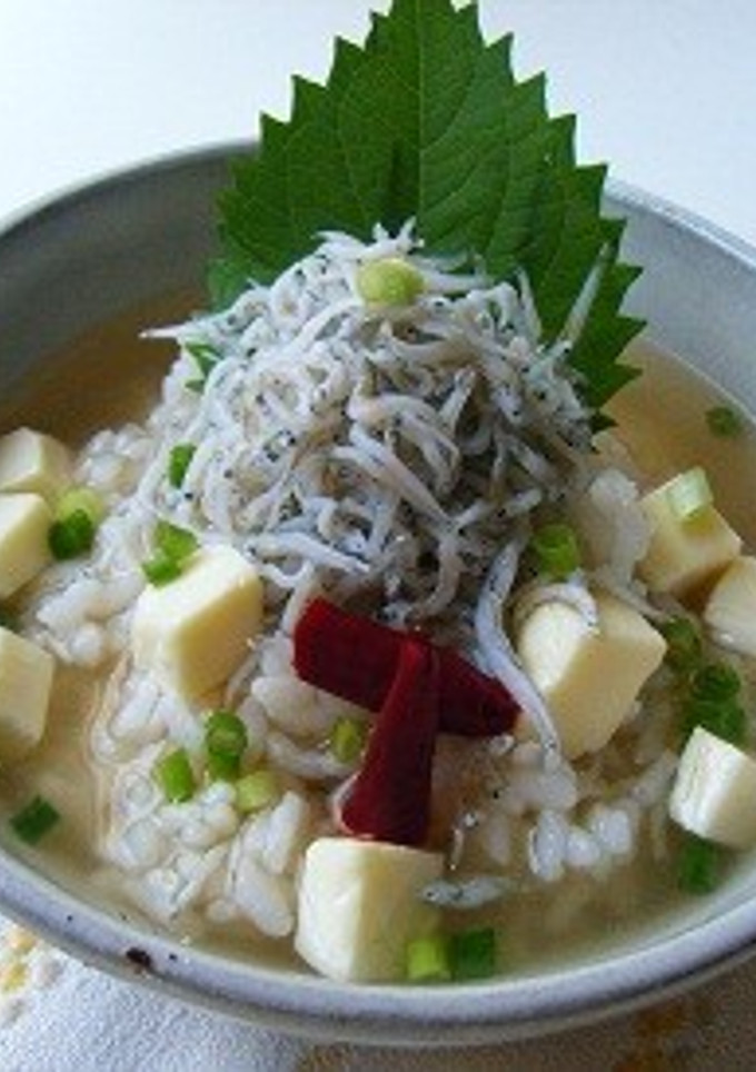 しらすとチーズの中華茶漬け-レシピのメイン写真