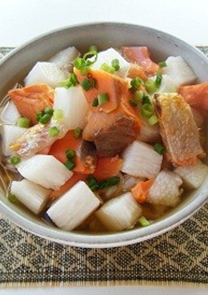 長芋と鮭のだし茶漬け-レシピのメイン写真