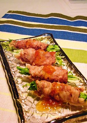 豚肉巻きサラダ-レシピのメイン写真