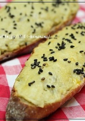 簡単！スイートポテトトースト♪-レシピのメイン写真