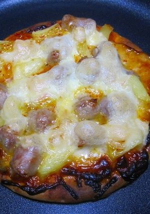 スイートチリピザ-レシピのメイン写真