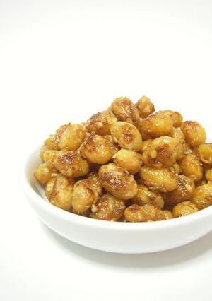 大豆のカリカリおやつ(ゴマ醤油味)-レシピのメイン写真