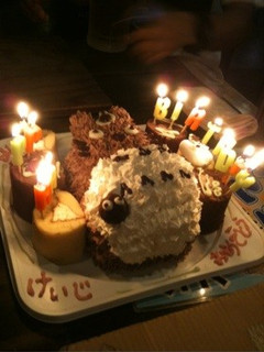 トトロの誕生日ケーキ♬-レシピのメイン写真