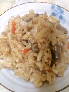 私の炊き込みご飯-レシピのメイン写真