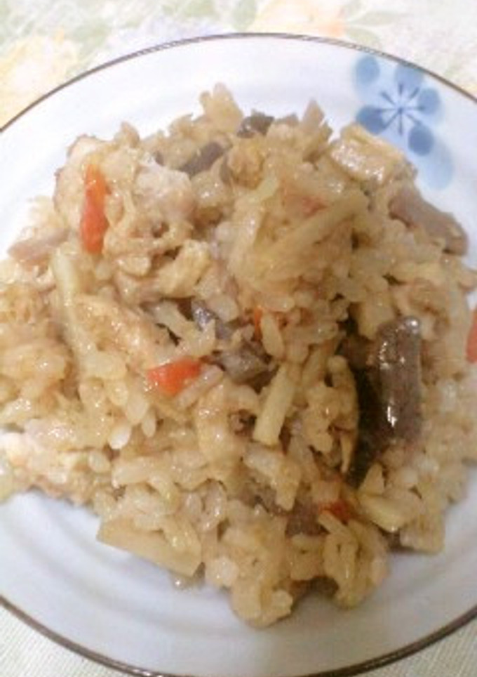 私の炊き込みご飯-レシピのメイン写真