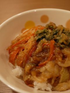残った天ぷらを煮て♡ご飯がすすむ!!-レシピのメイン写真