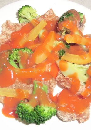 豚肉の野菜ジュースソースかけ-レシピのメイン写真