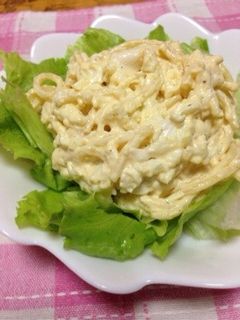 タマネギとゆで卵のスパサラ‼-レシピのメイン写真