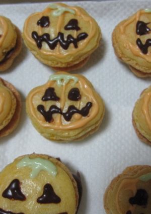ハロウィン マカロン-レシピのメイン写真