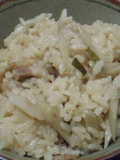 牛肉とごぼうの炊き込みご飯-レシピのメイン写真