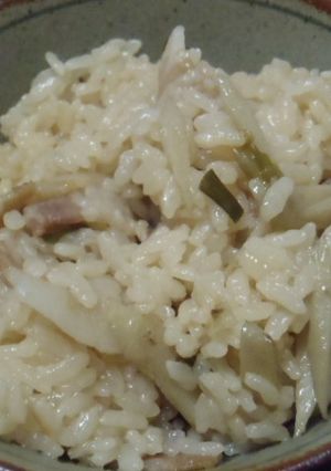 牛肉とごぼうの炊き込みご飯-レシピのメイン写真