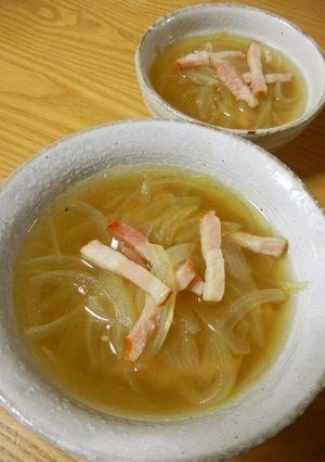 『たっぷり♬オニオンスープ』inベーコン-レシピのメイン写真