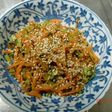 大根葉とアミエビの佃煮