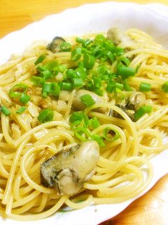 牡蠣のガーリックパスタ-レシピのメイン写真