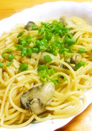 牡蠣のガーリックパスタ-レシピのメイン写真