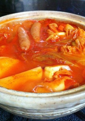 野菜ジュースで簡単お鍋♪-レシピのメイン写真