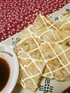 材料これだけ!玉ねぎチヂミ◎-レシピのメイン写真