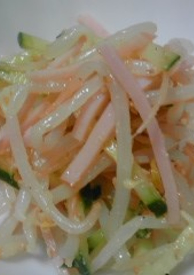 ハムともやしの中華サラダ♪-レシピのメイン写真
