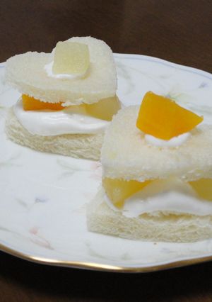 簡単華やか!!食パンでケーキ風-レシピのメイン写真