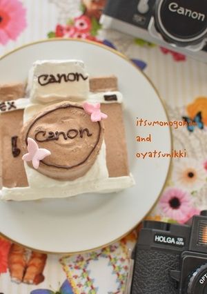 レトロカメラのキャラメルティーケーキ❤-レシピのメイン写真