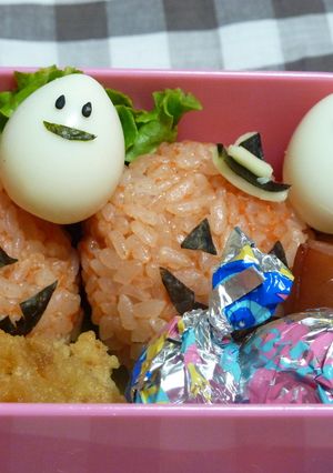 シュクル家ハロウィンのお弁当♡２０１１-レシピのメイン写真