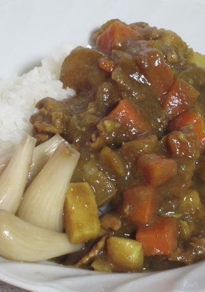 さつま芋と柿で~旬の秋カレー～-レシピのメイン写真